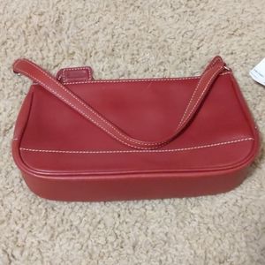Coach small leather bag